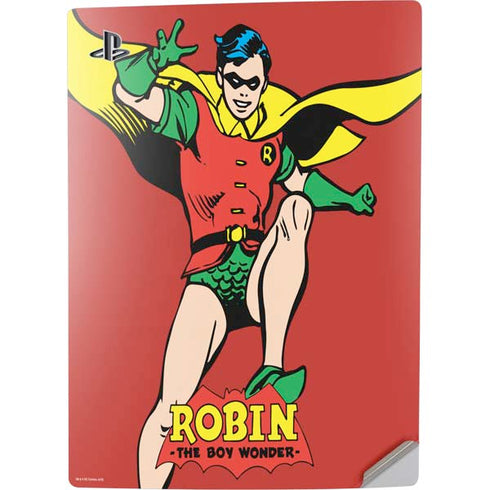 DC Comics Robin Classic Art PS5 Digital Edition Console Skin
